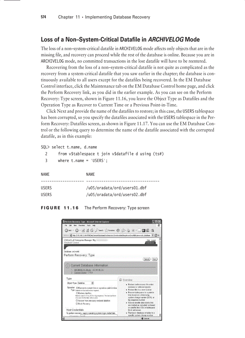 image for page Sybex OCA Oracle 10g Administration I Study Guide phần 10