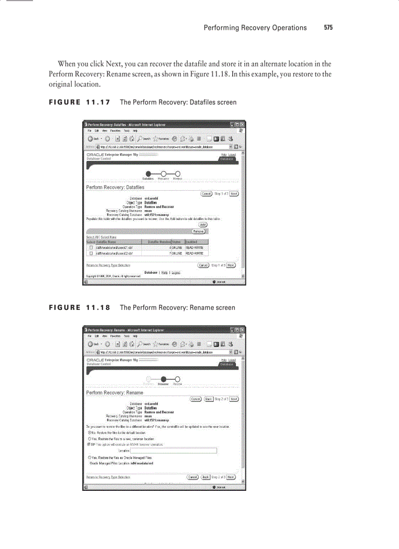 image for page Sybex OCA Oracle 10g Administration I Study Guide phần 10
