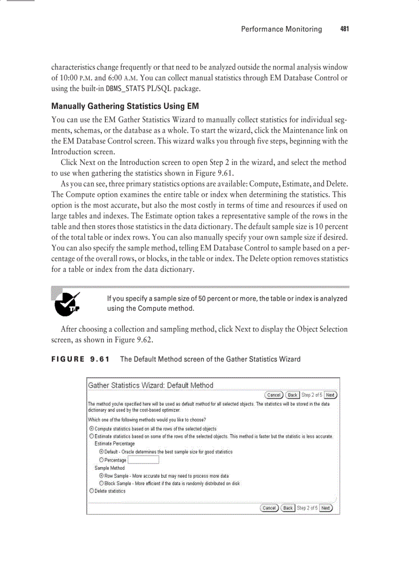 image for page Sybex OCA Oracle 10g Administration I Study Guide phần 9