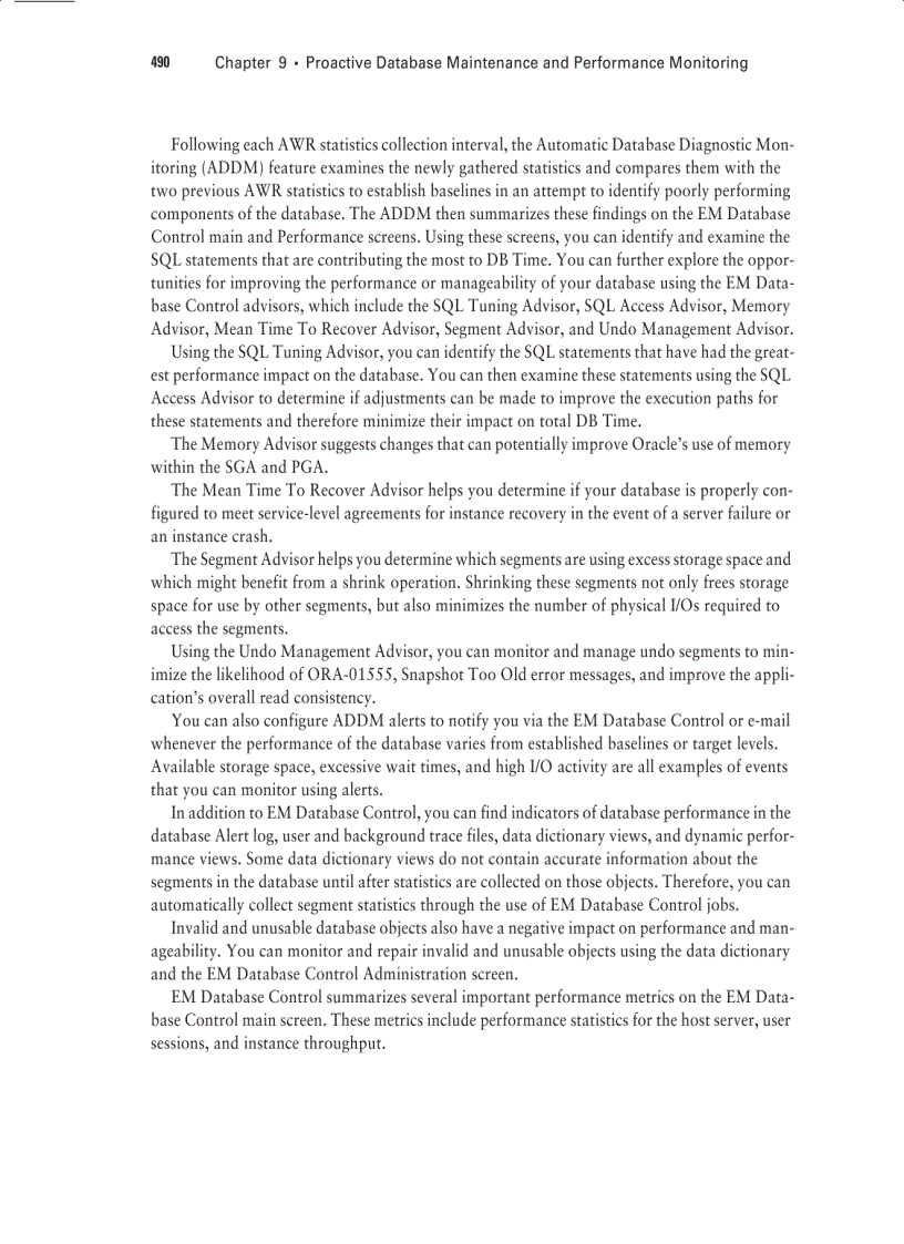 image for page Sybex OCA Oracle 10g Administration I Study Guide phần 9