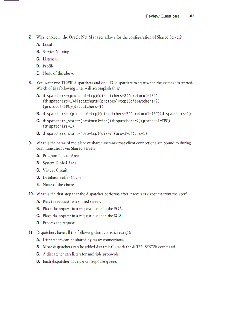 image for page Sybex OCA Oracle 10g Administration I Study Guide phần 6