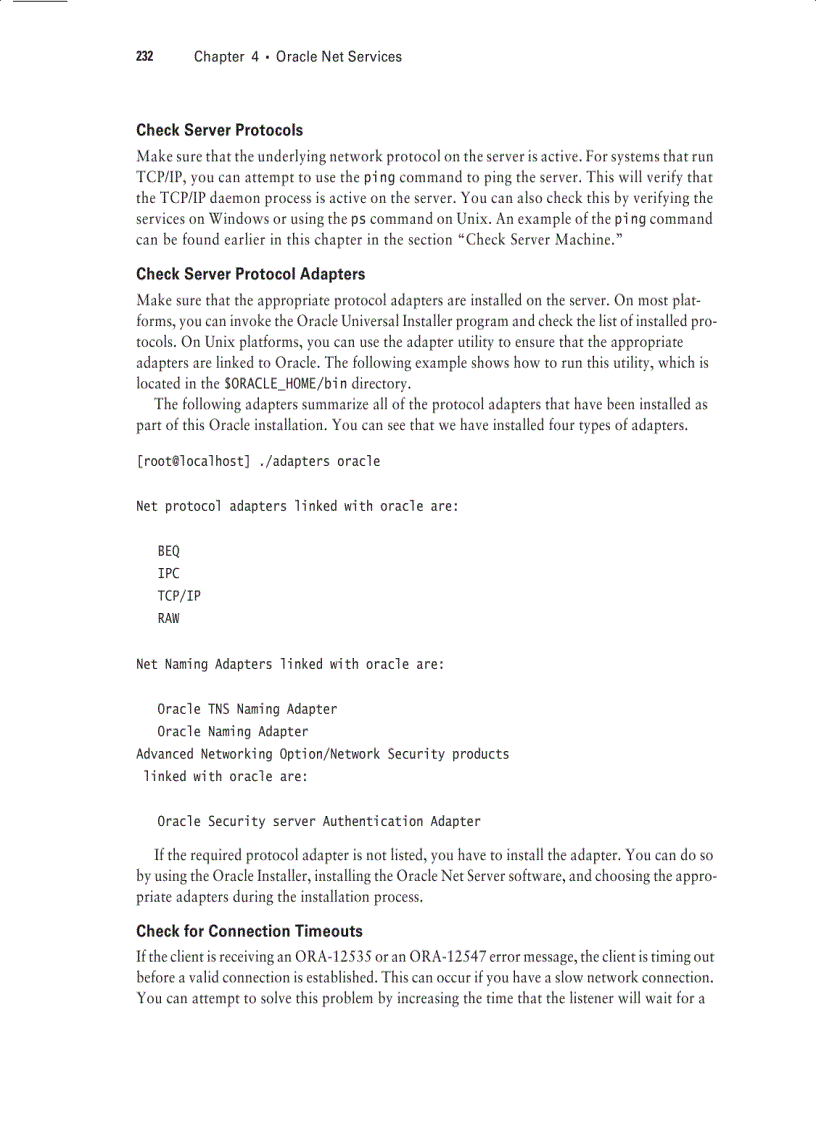 image for page Sybex OCA Oracle 10g Administration I Study Guide phần 5