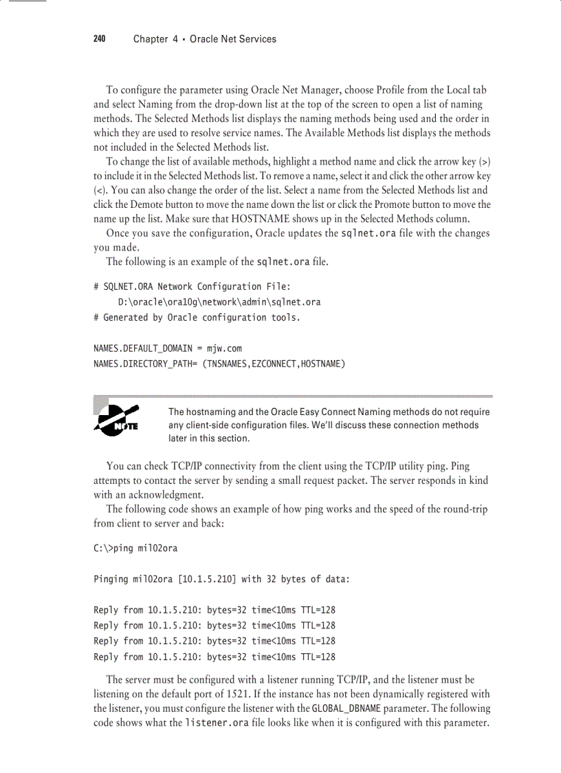 image for page Sybex OCA Oracle 10g Administration I Study Guide phần 5