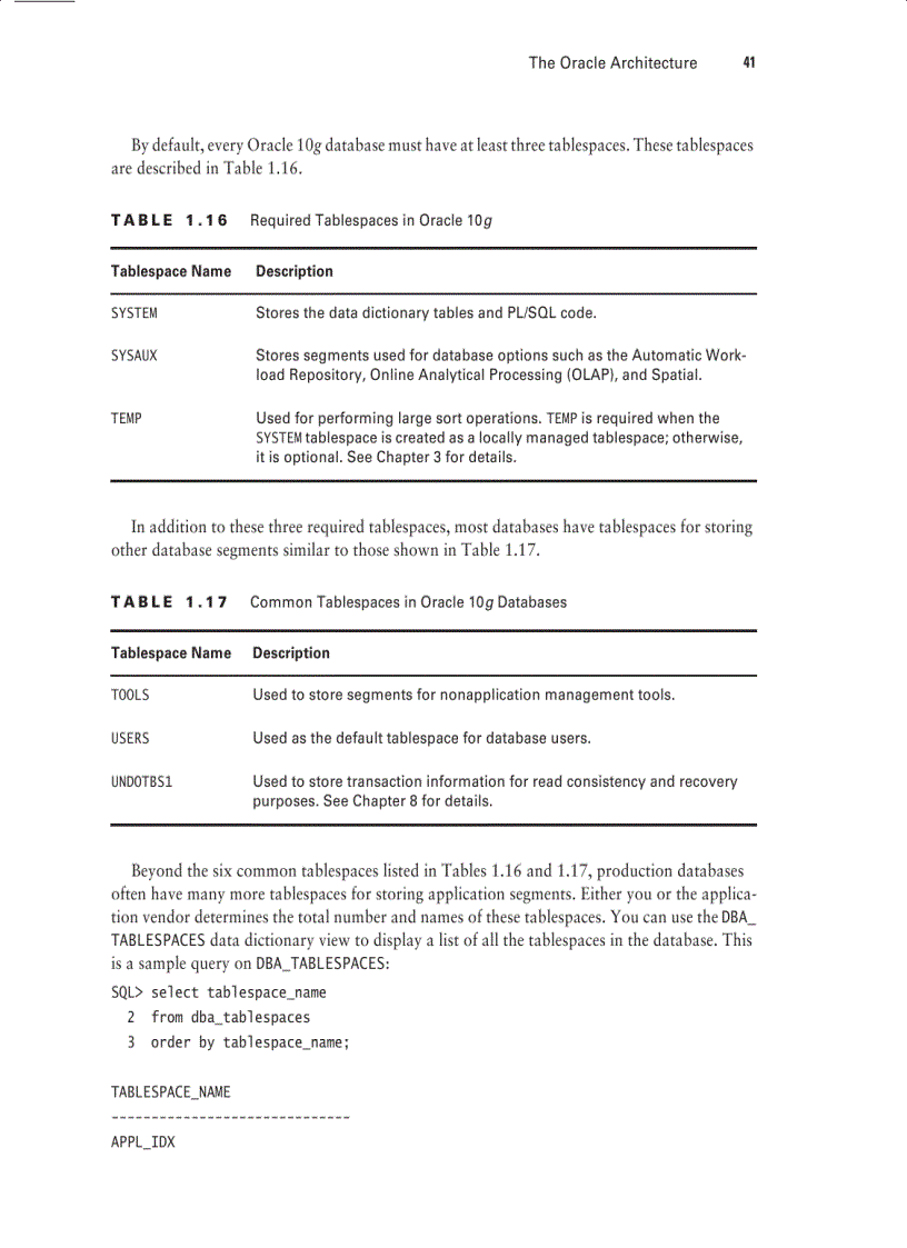 image for page Sybex OCA Oracle 10g Administration I Study Guide phần 2