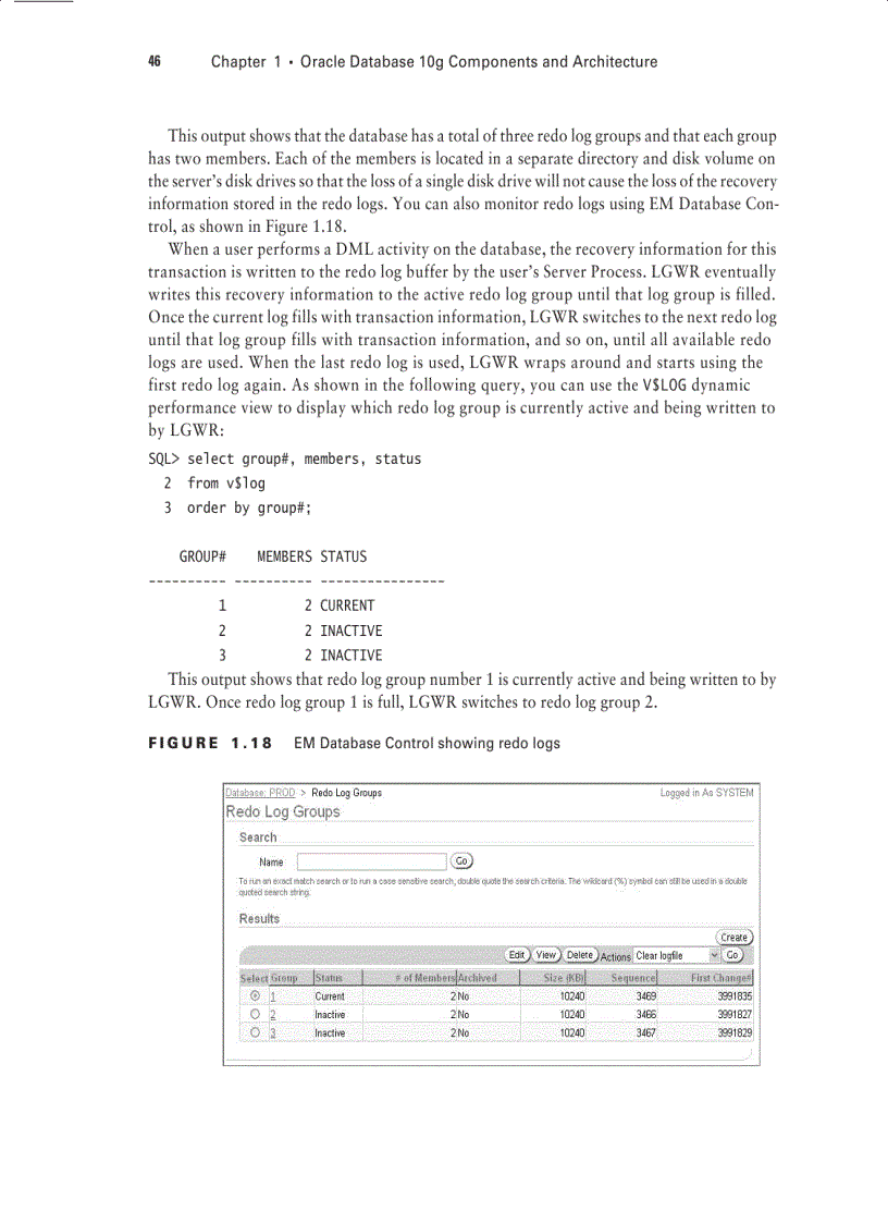 image for page Sybex OCA Oracle 10g Administration I Study Guide phần 2