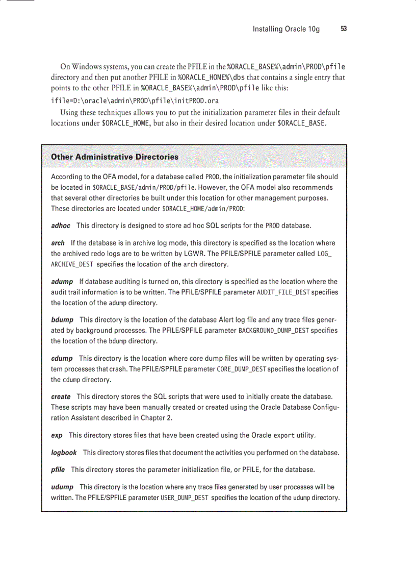 image for page Sybex OCA Oracle 10g Administration I Study Guide phần 2