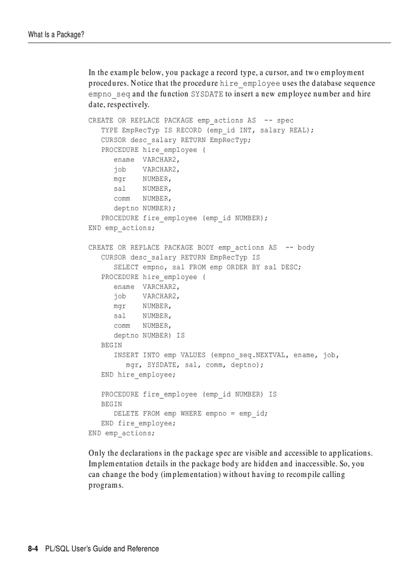 image for page PL SQL User s Guide and Reference phần 6