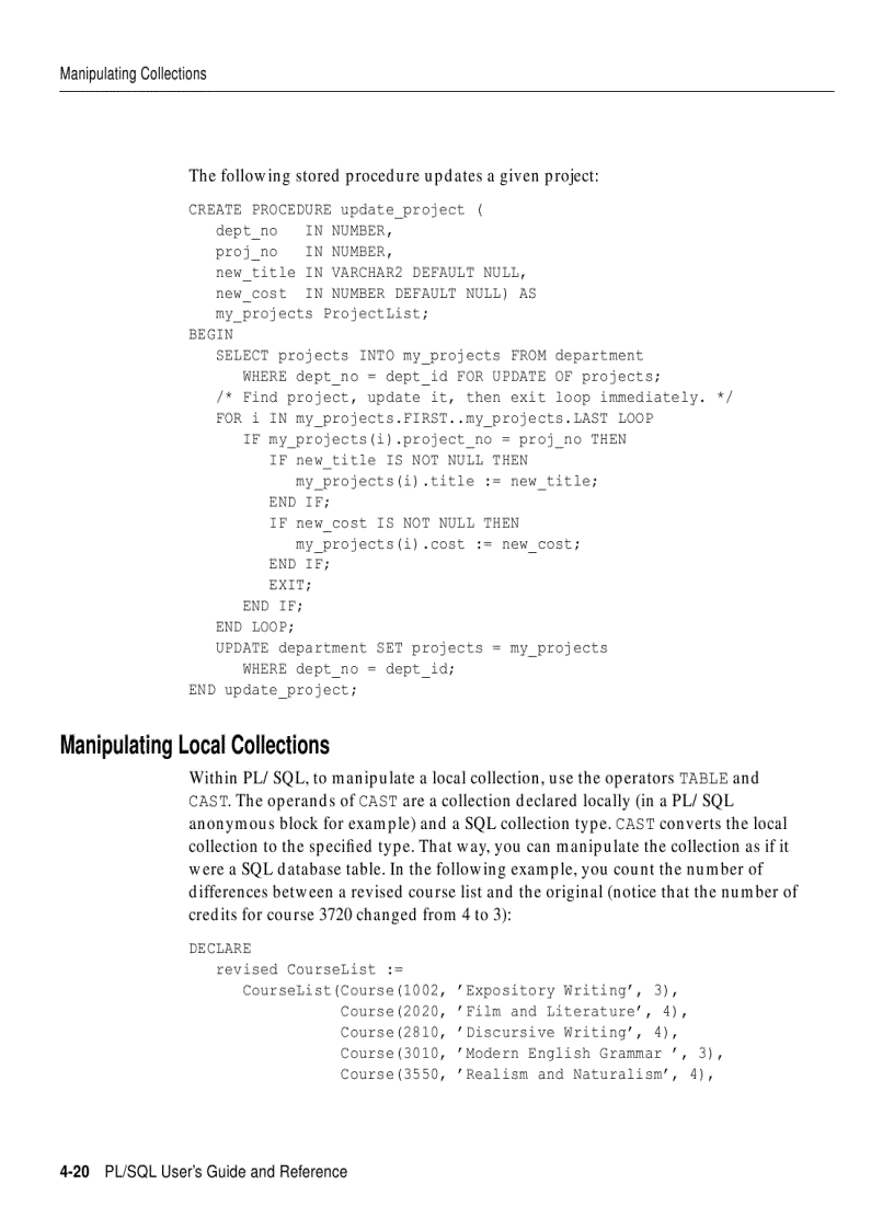 image for page PL SQL User s Guide and Reference phần 3