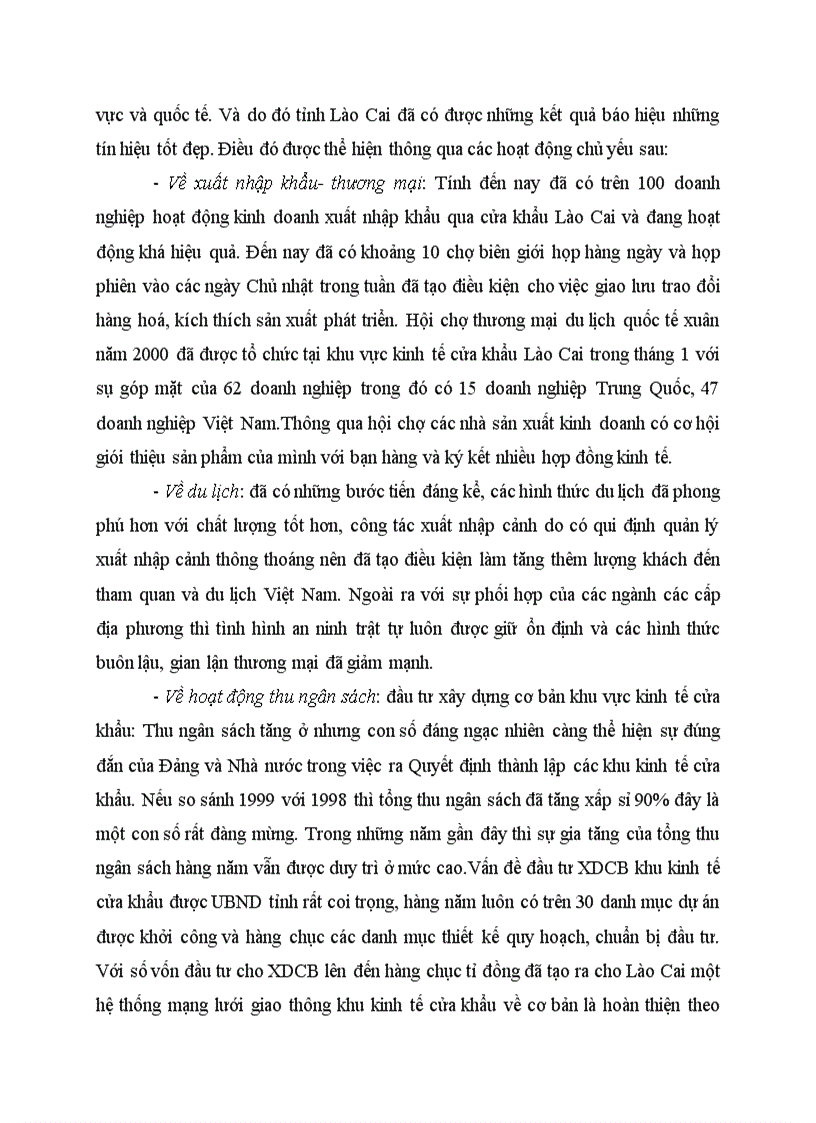 image for page Thực trạng về các khu kinh tế cửa khẩu vùng Đông Bắc