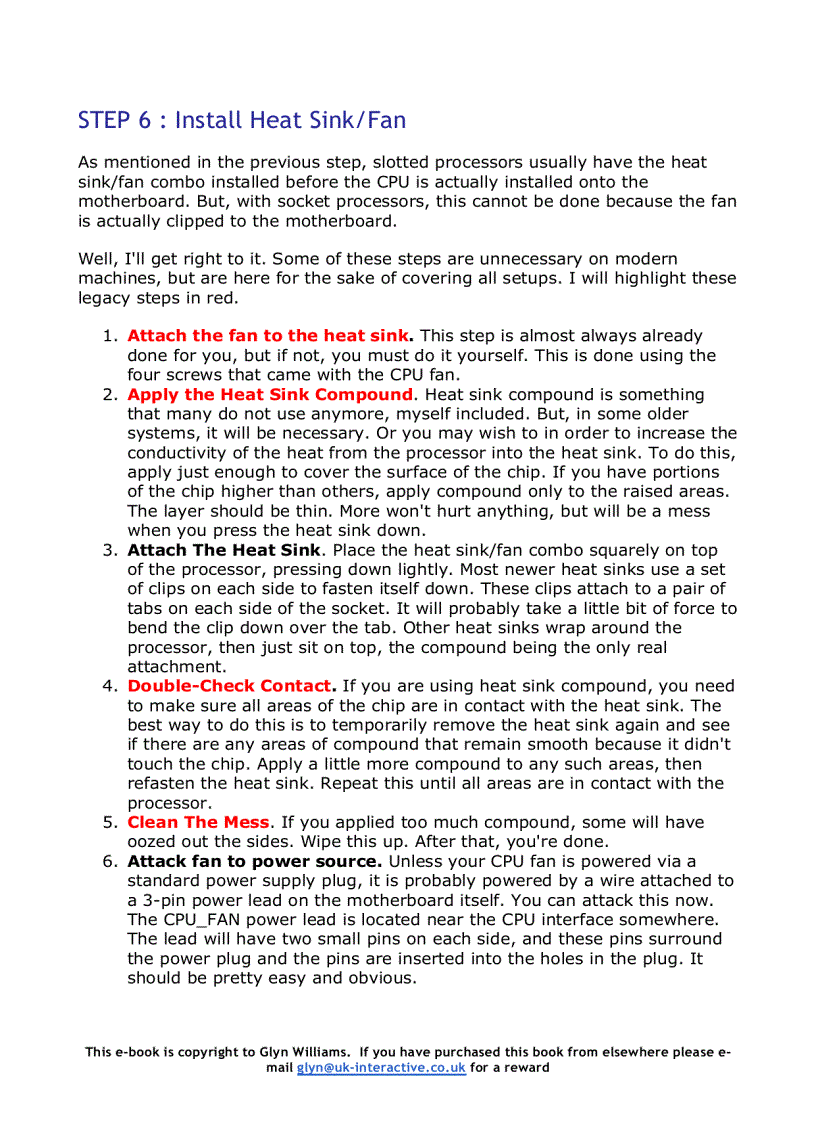 image for page How To Build Your Own Computer phần 3