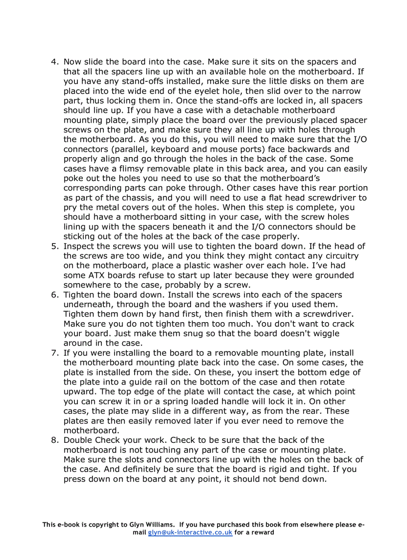 image for page How To Build Your Own Computer phần 3