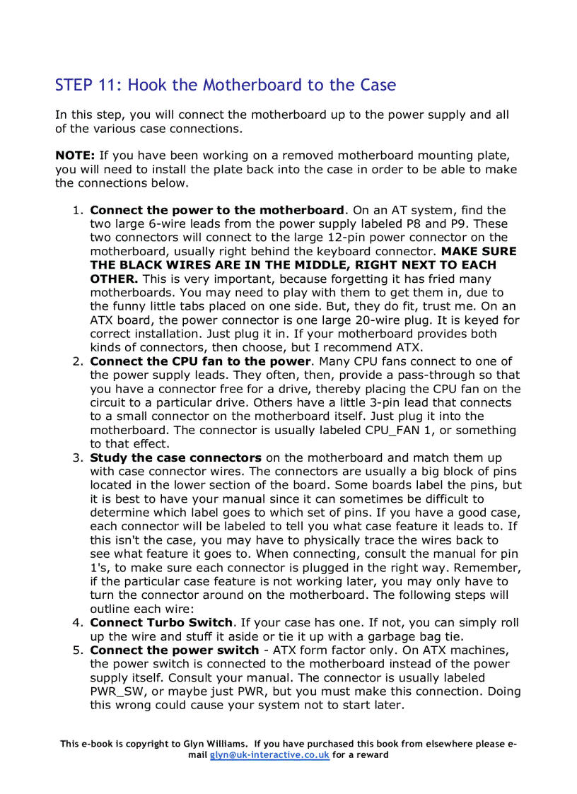 image for page How To Build Your Own Computer phần 3