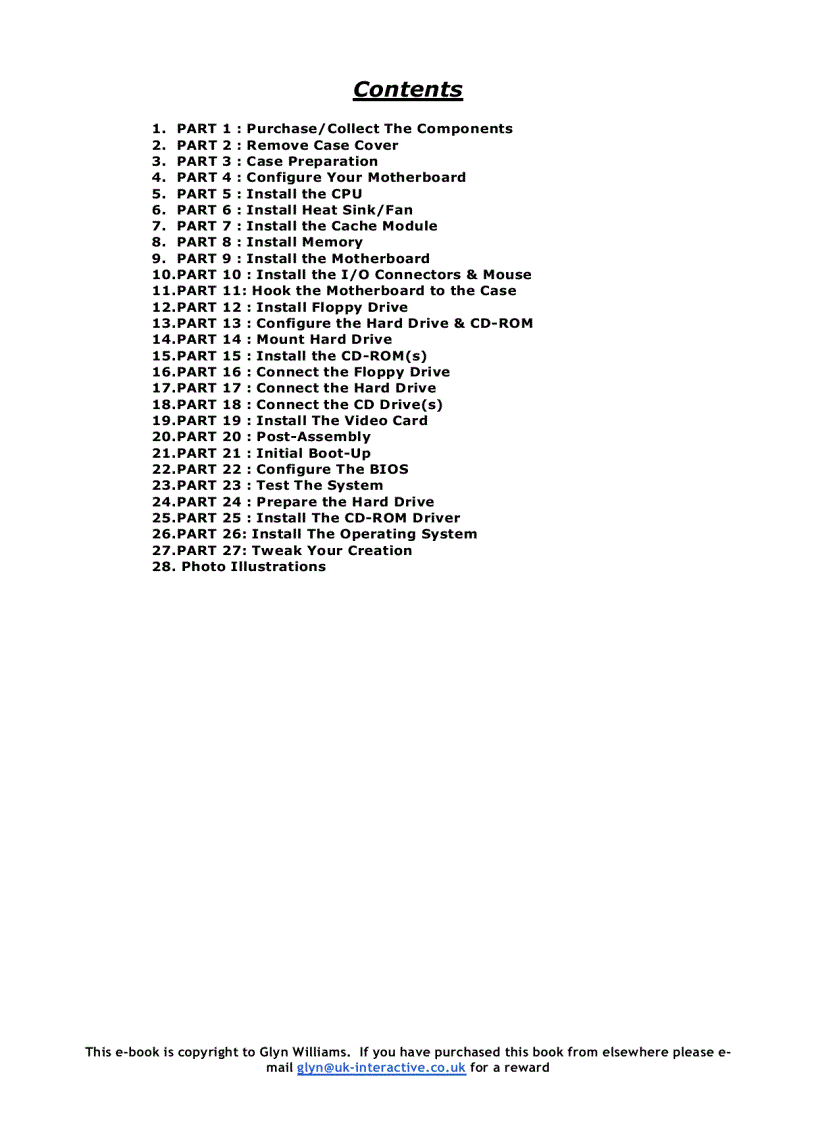 image for page How To Build Your Own Computer phần 1