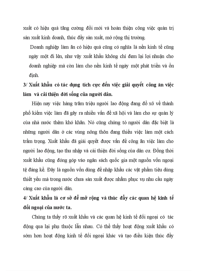 image for page Vai trò của xuất khẩu đối với sự phát triển của nền kinh tế