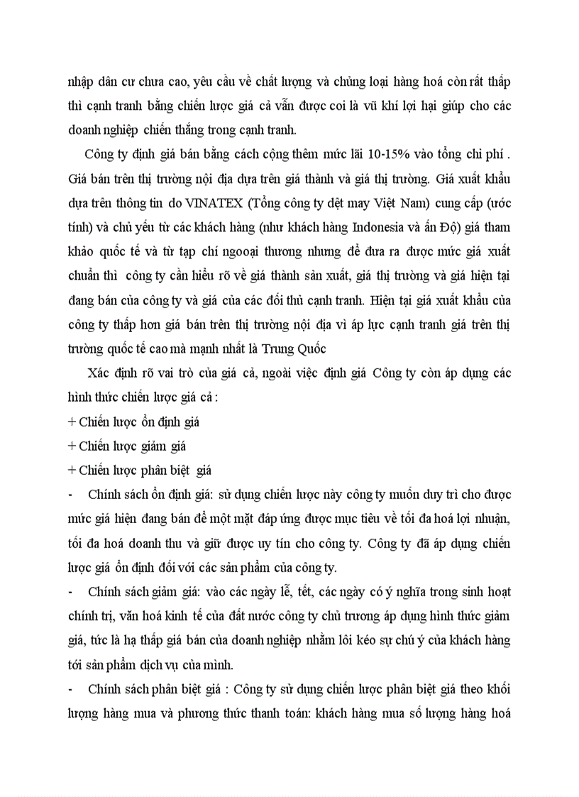 image for page Các biện pháp công ty dệt may Hà Nội đã áp dụng để nâng cao sức cạnh tranh