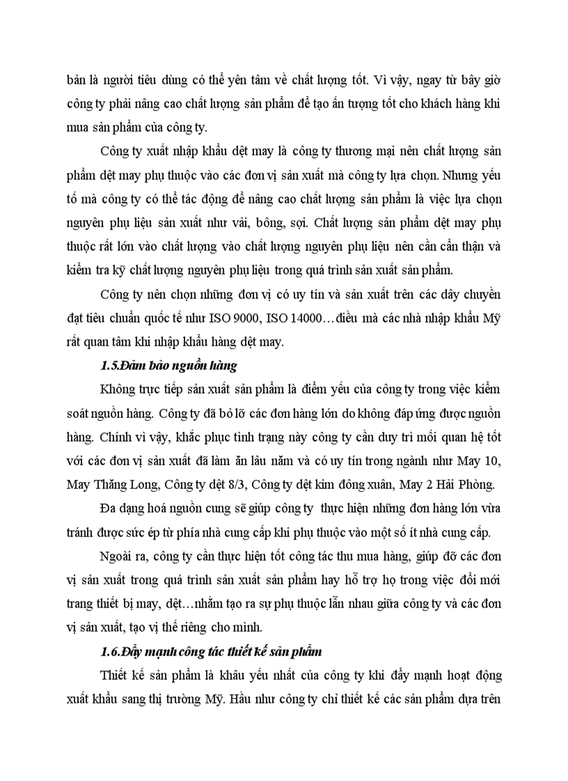 image for page Các giải pháp đẩy mạnh xuất khẩu hàng dệt may của Công ty xuất nhập khẩu dệt may sang thị trường Mỹ