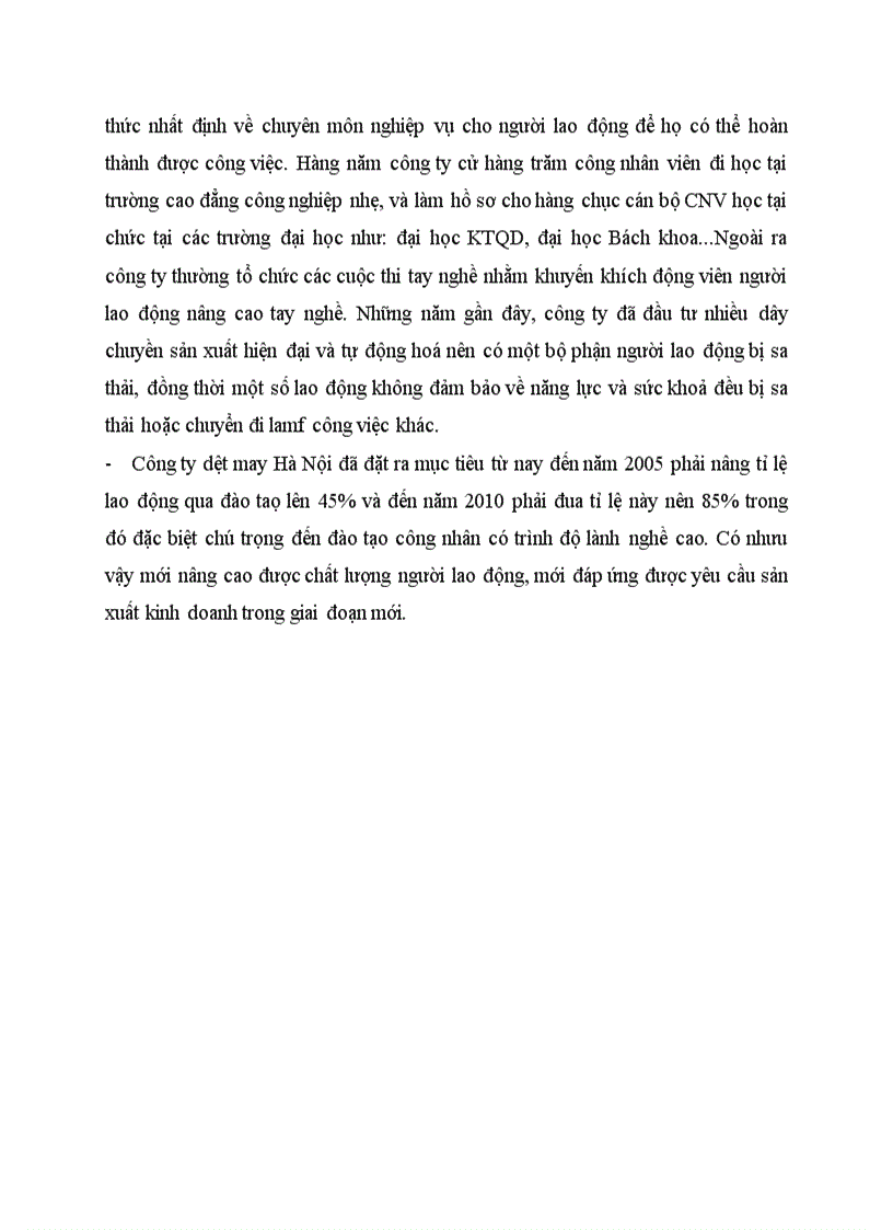 image for page Định hướng nâng cao sức cạnh tranh của sản phẩm xuất khẩu ở công ty dệt may Hà Nội