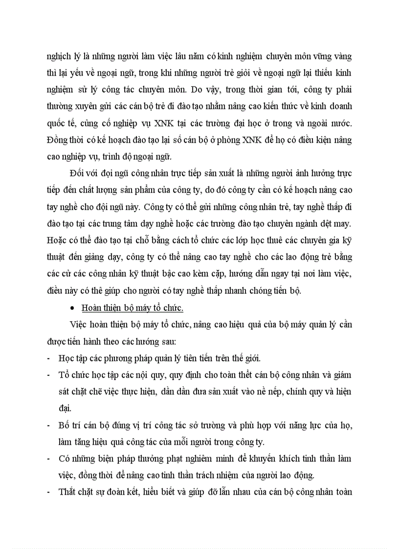 image for page Giải pháp nâng cao sức cạnh tranh của sản phẩm xuất khẩu ở công ty dệt may Hà Nội