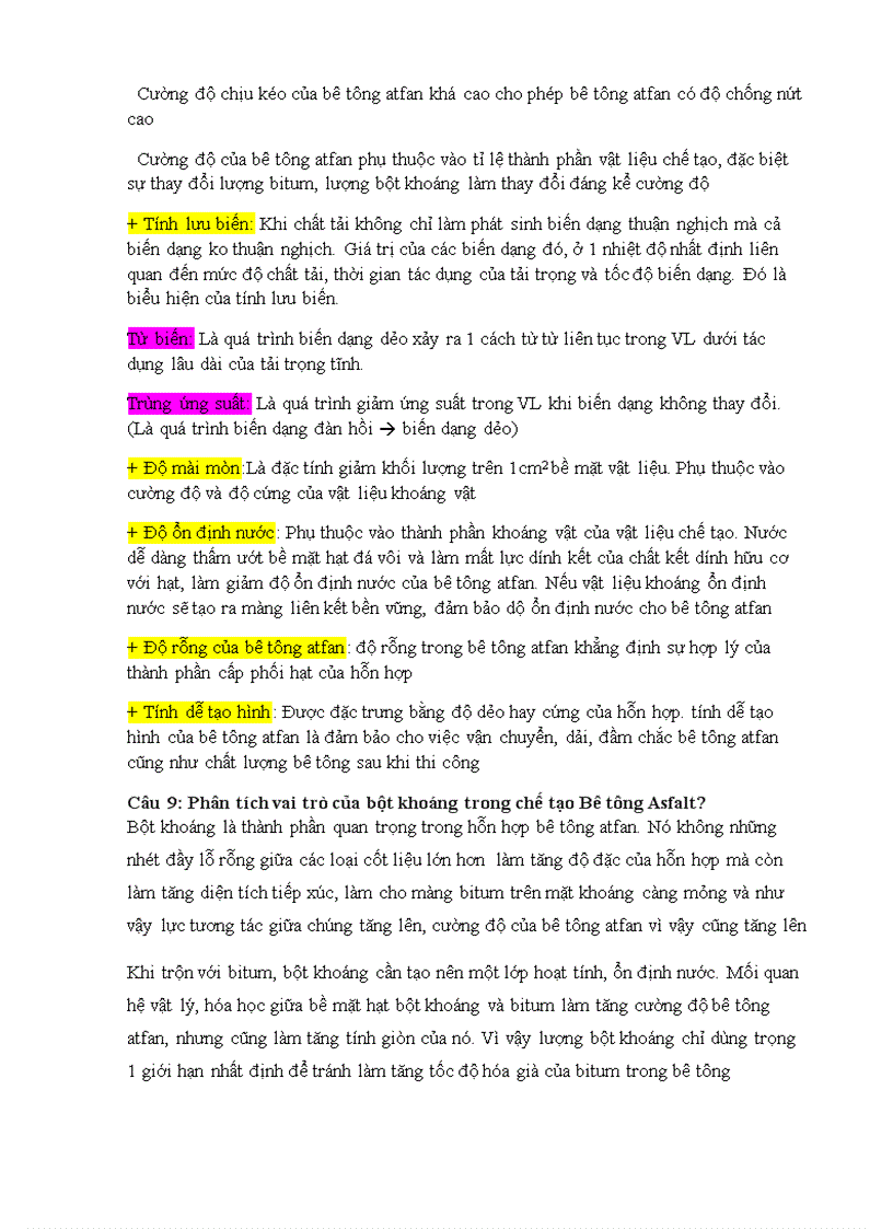 image for page Đề cương và lời giải Vật liệu xây dựng p2 ĐH Kiến Trúc HN