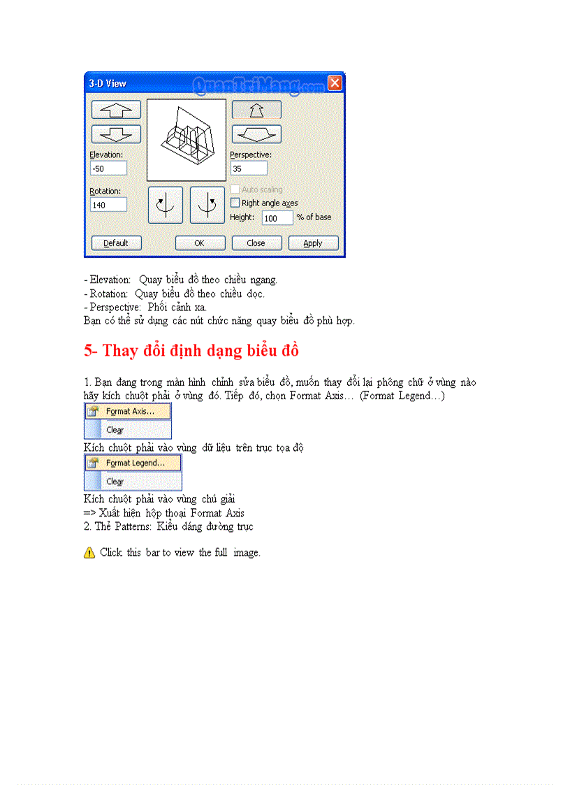 image for page Biểu đồ trong MS Word