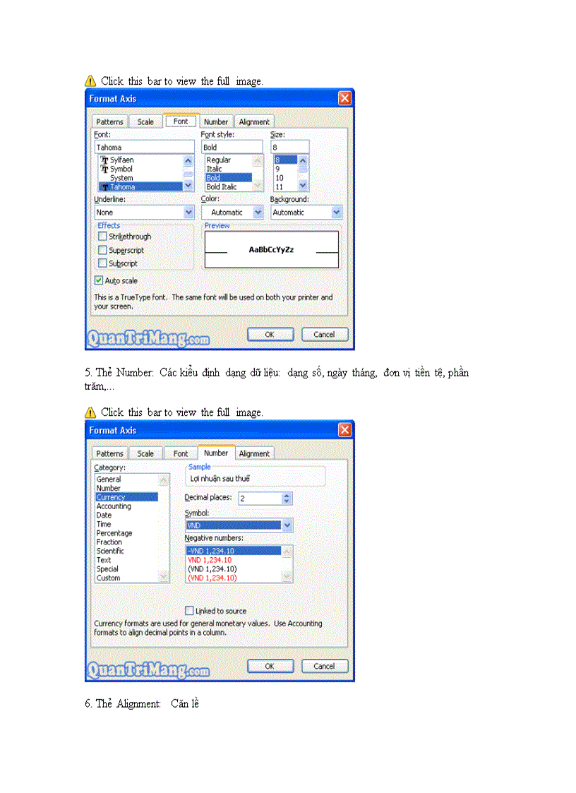 image for page Biểu đồ trong MS Word