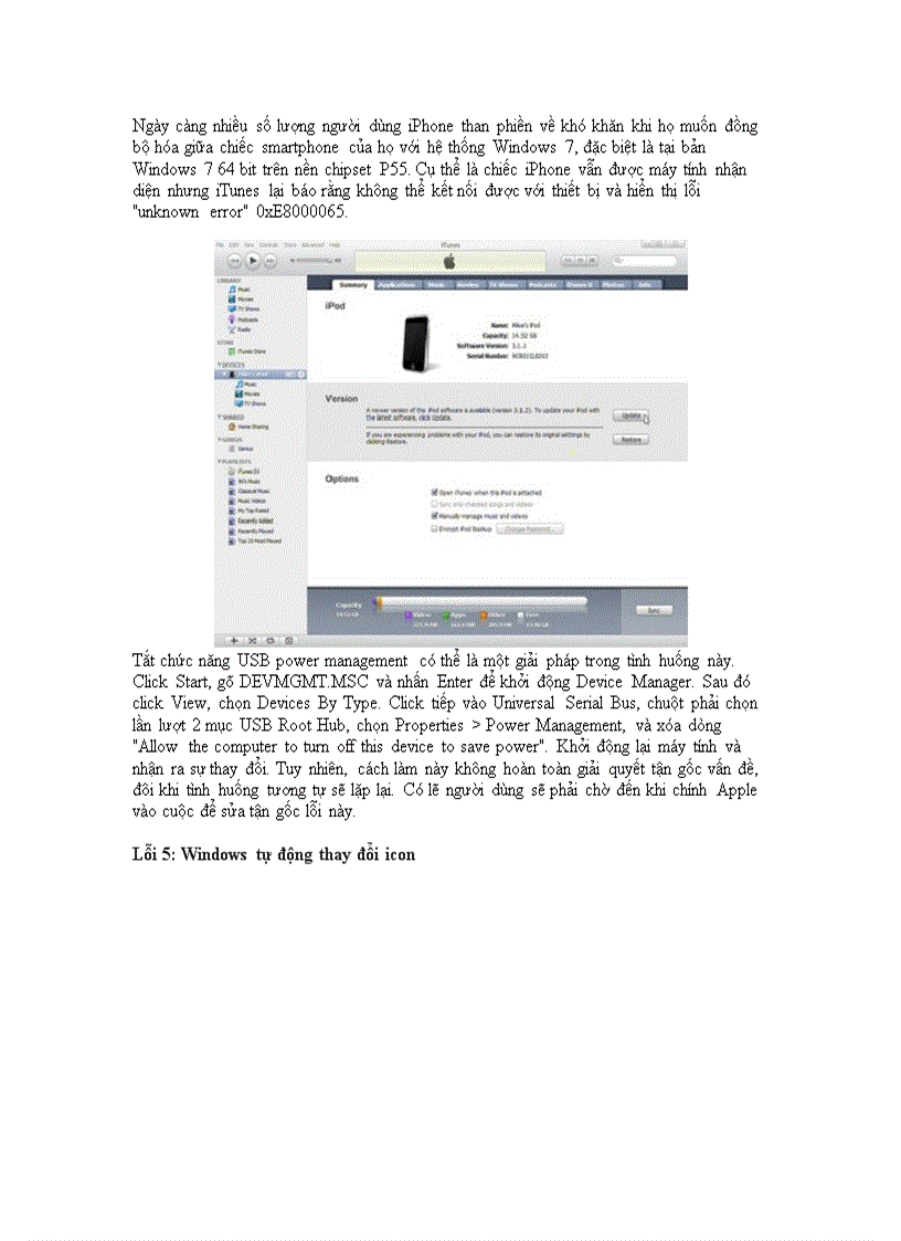 image for page Những lỗi khó chịu người dùng thường gặp với Windows 7 Phần I