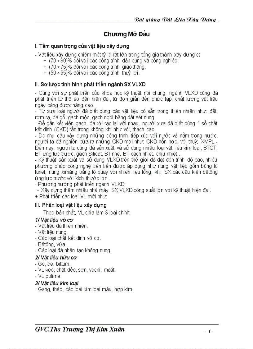 image for page Giáo trình vật liệu xây dựng Đh Kiến Trúc HN