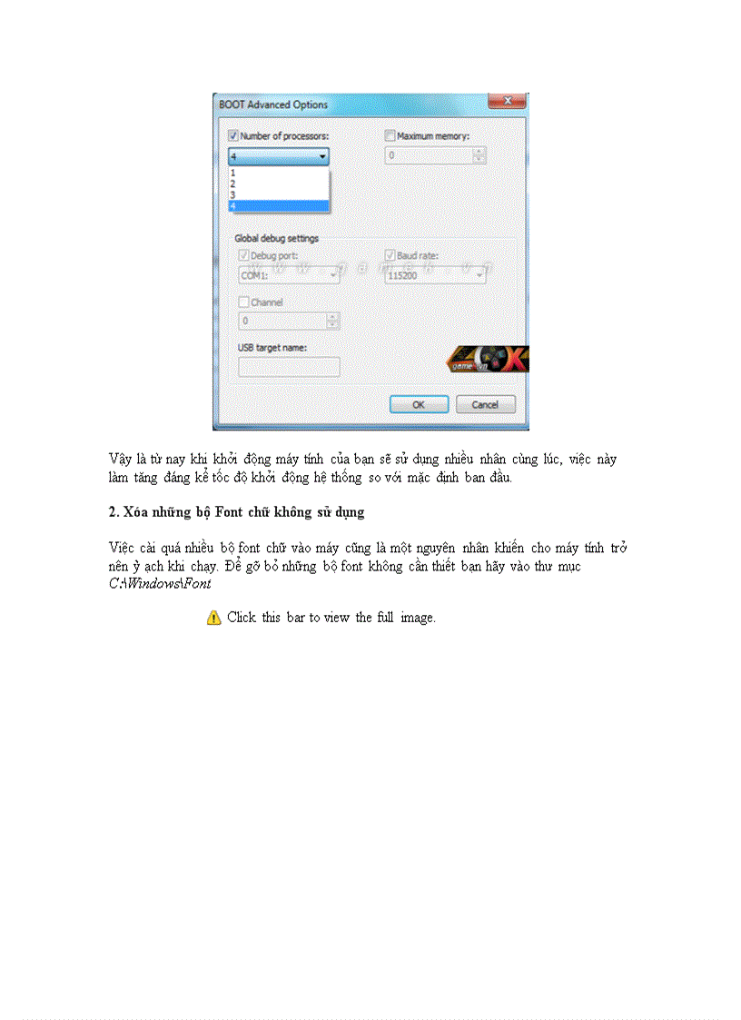 image for page Tăng tốc Windows 7 trên mọi mặt bằng tay không