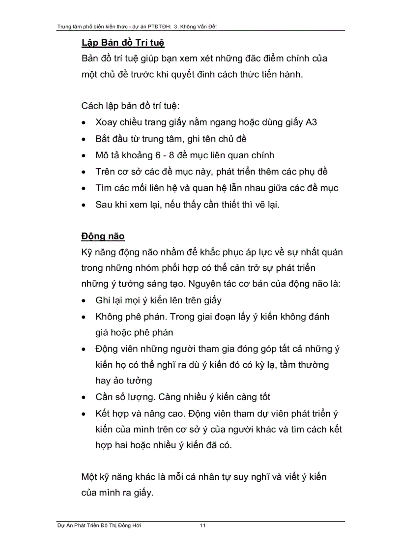 image for page Khóa học đào tào kỷ năng mềm buổi 3 kỷ năng giải quyết vấn đề