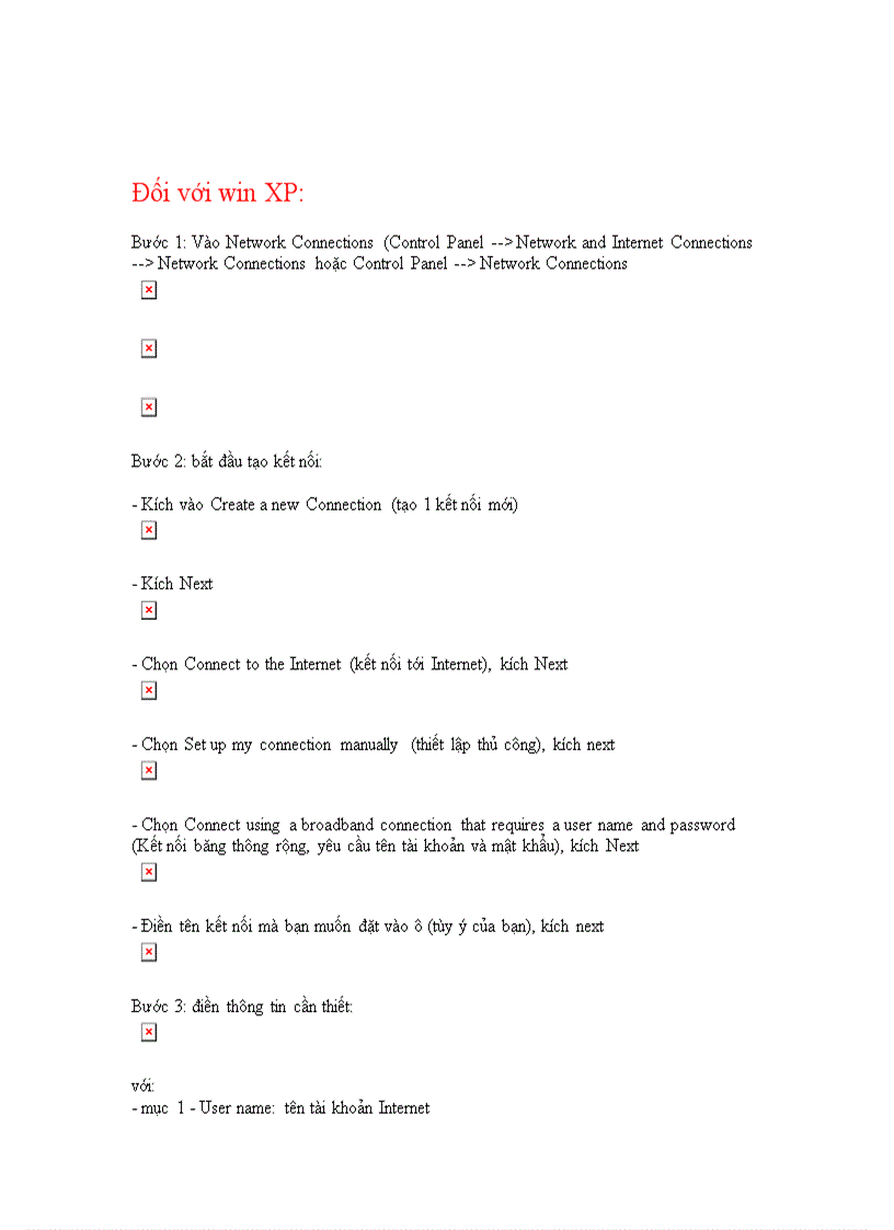 image for page Tạo kết nối trực tiếp Internet để lướt Web Down vù vù