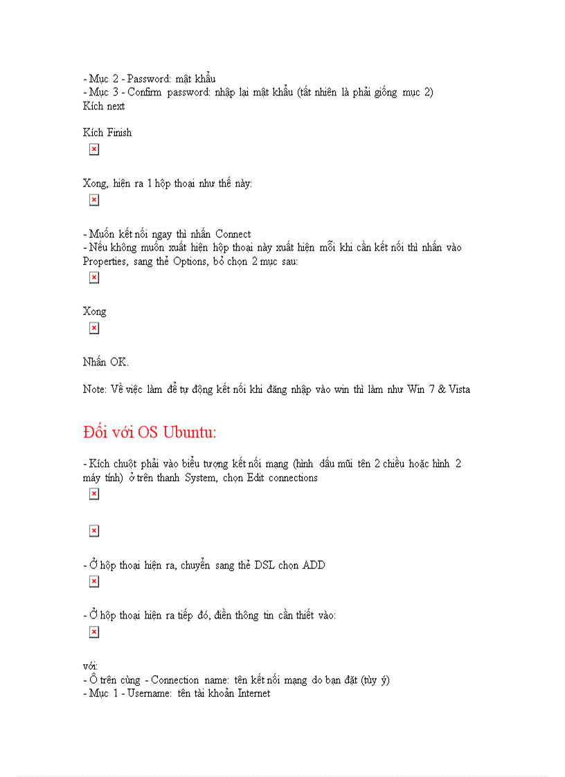 image for page Tạo kết nối trực tiếp Internet để lướt Web Down vù vù