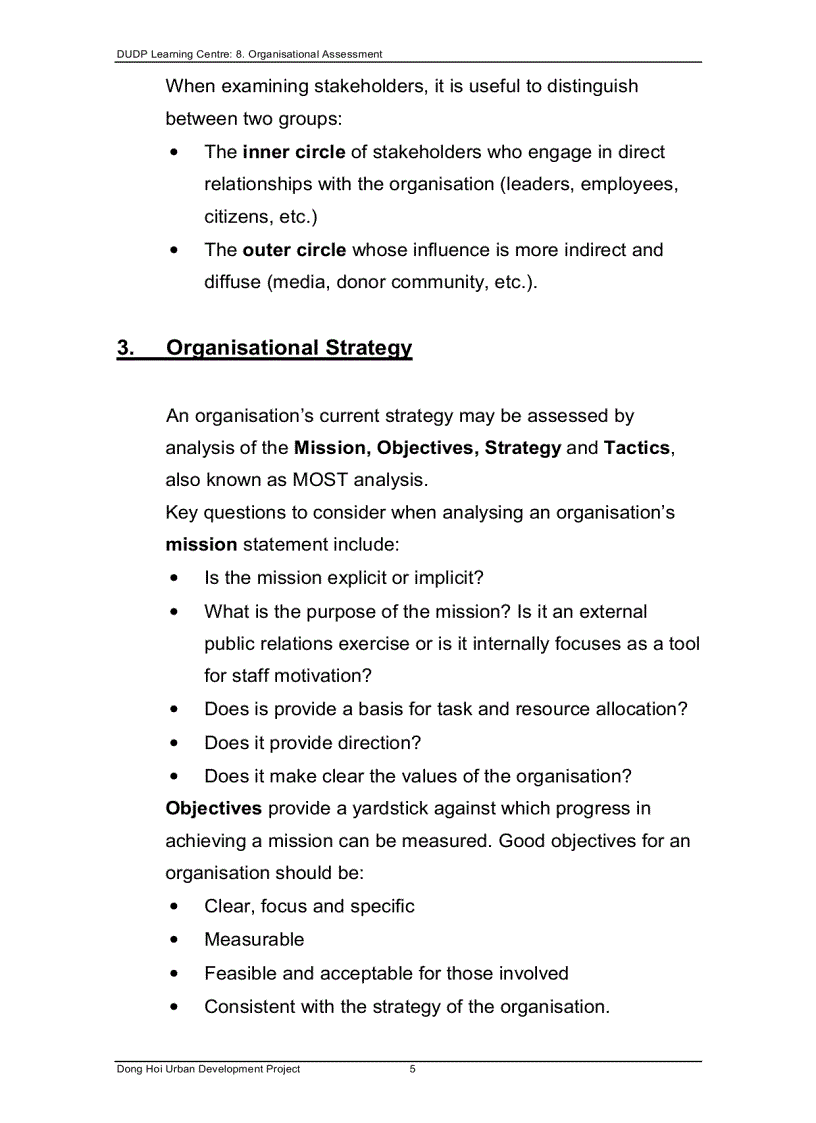 Khóa học đào tào kỷ năng mềm buổi 9 kỷ năng Organization Assessment