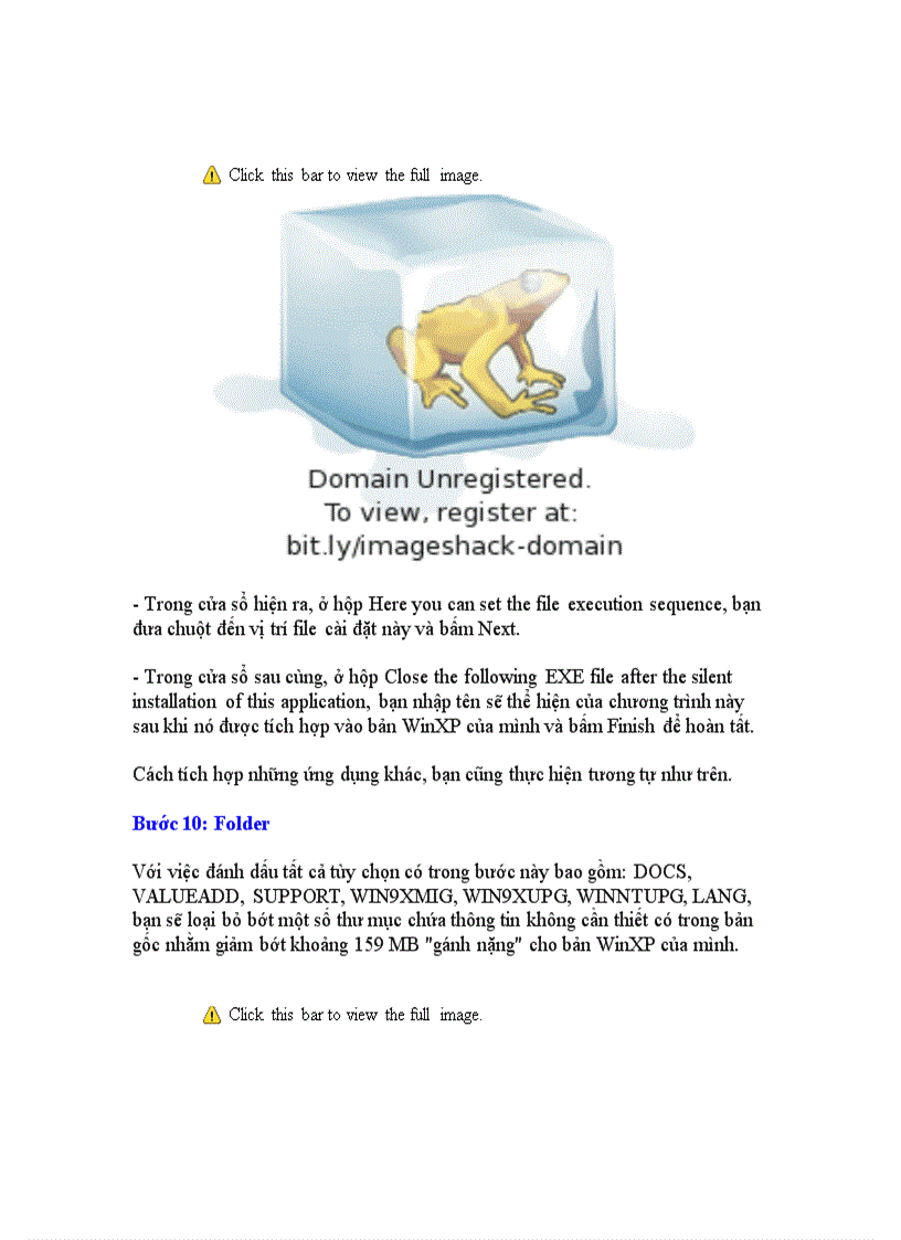 image for page Hướng dẫn tạo đĩa Win tự boot bằng WinFuture xp Iso Builder 3 0 7