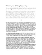 Giải phóng tạm thời dung lượng ổ cứng