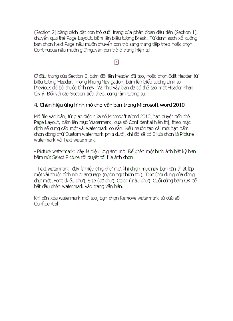 image for page 4 thủ thuật hay cho Microsoft Word 2010