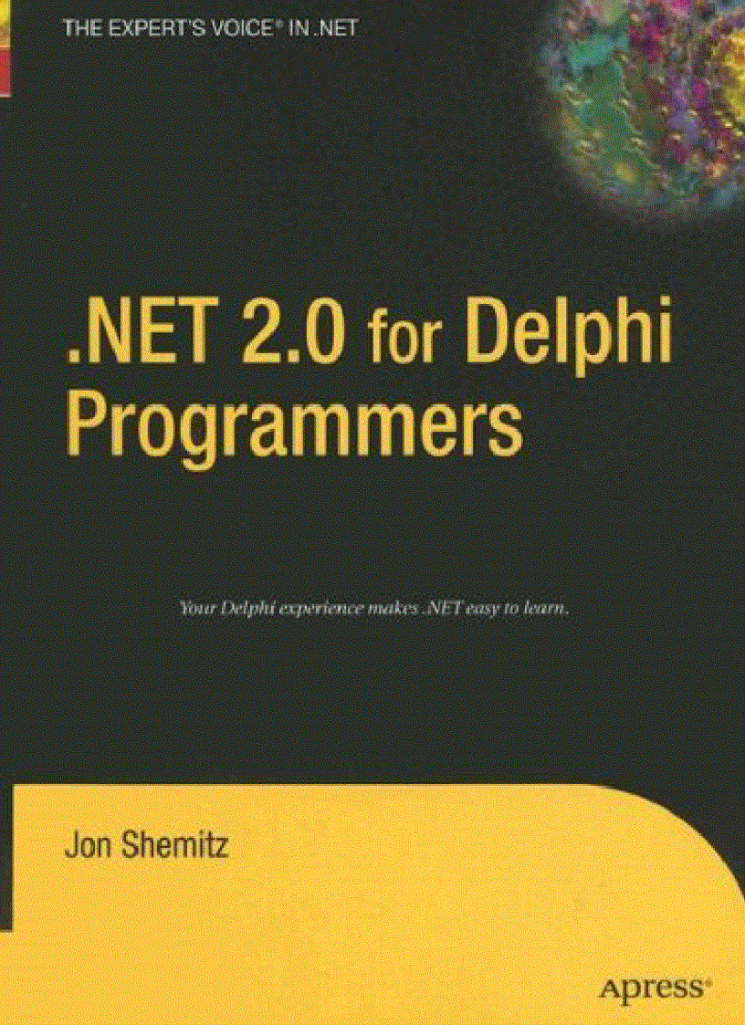 image for page NET 2 0 for Delphi Programmers