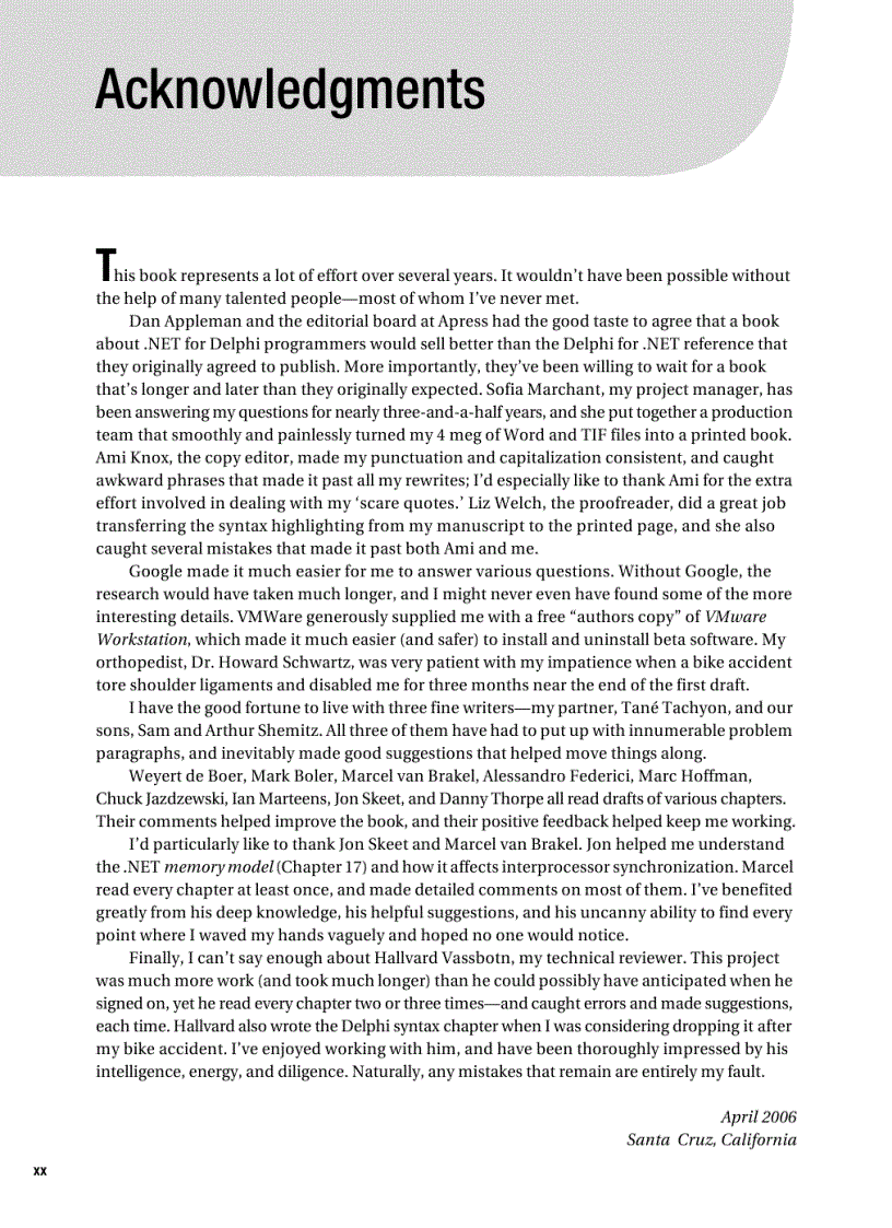 image for page NET 2 0 for Delphi Programmers