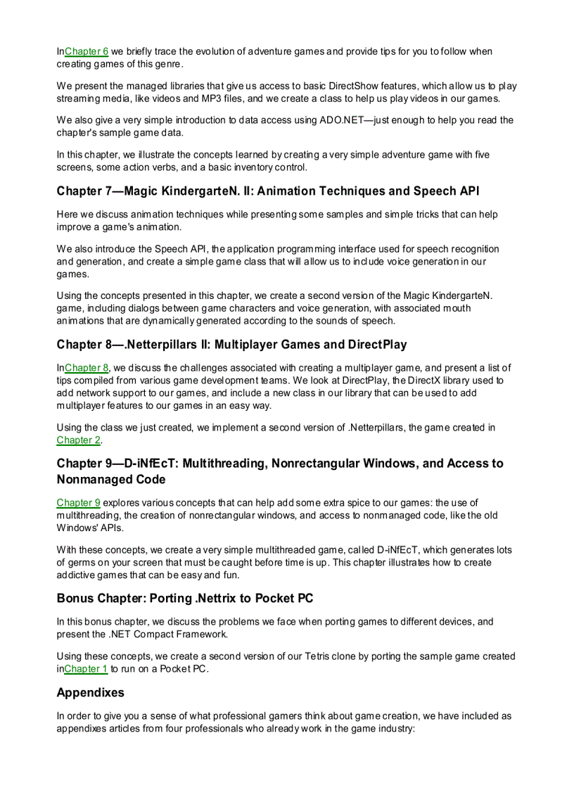 image for page NET Game Programming with DirectX 9 0