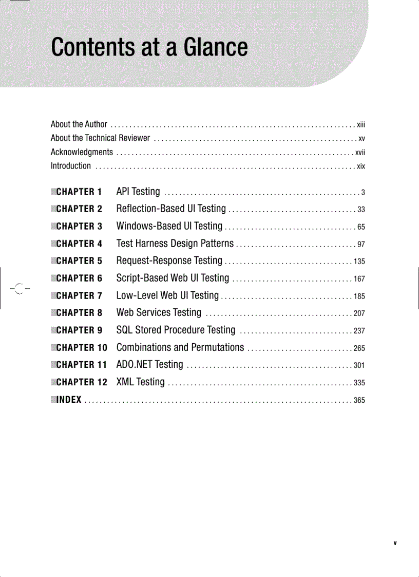 image for page NET Test Automation Recipes A Problem Solution Approach 1