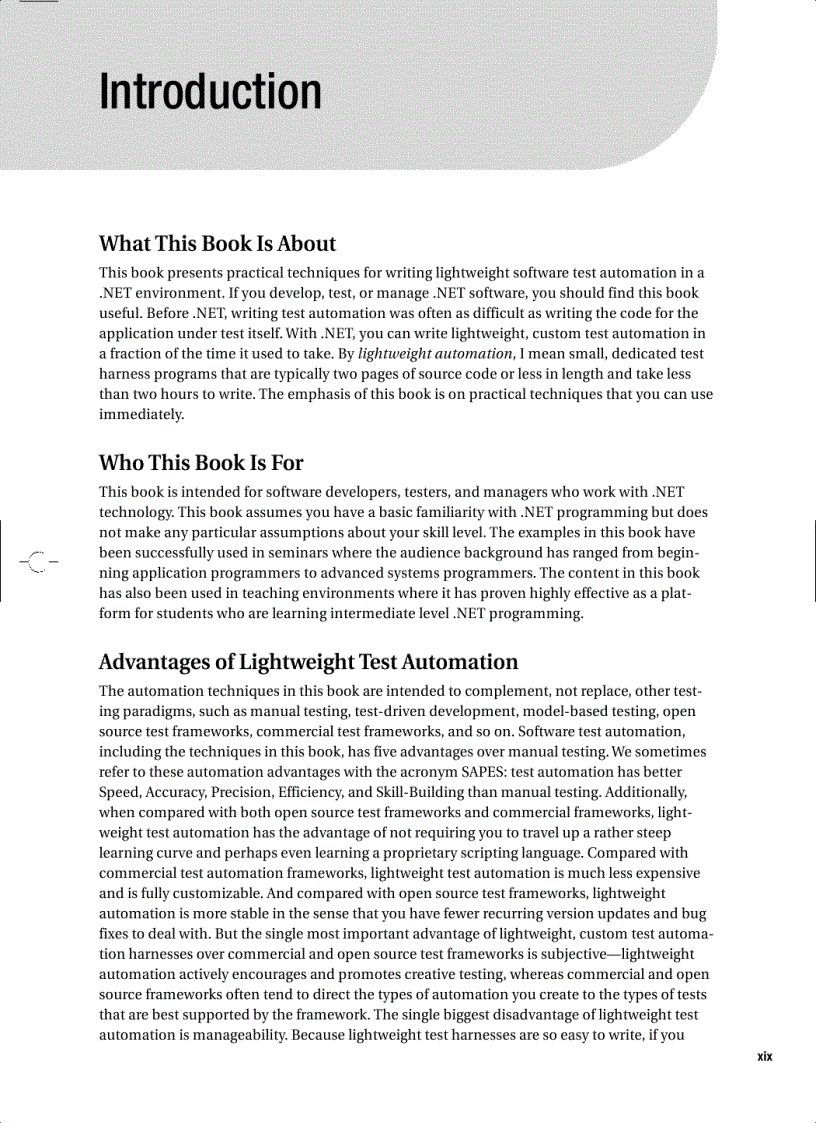 image for page NET Test Automation Recipes A Problem Solution Approach 1