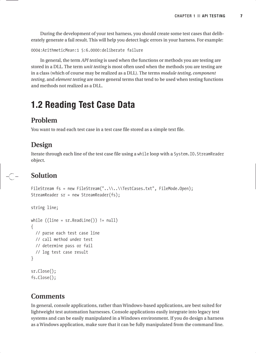 image for page NET Test Automation Recipes A Problem Solution Approach 1
