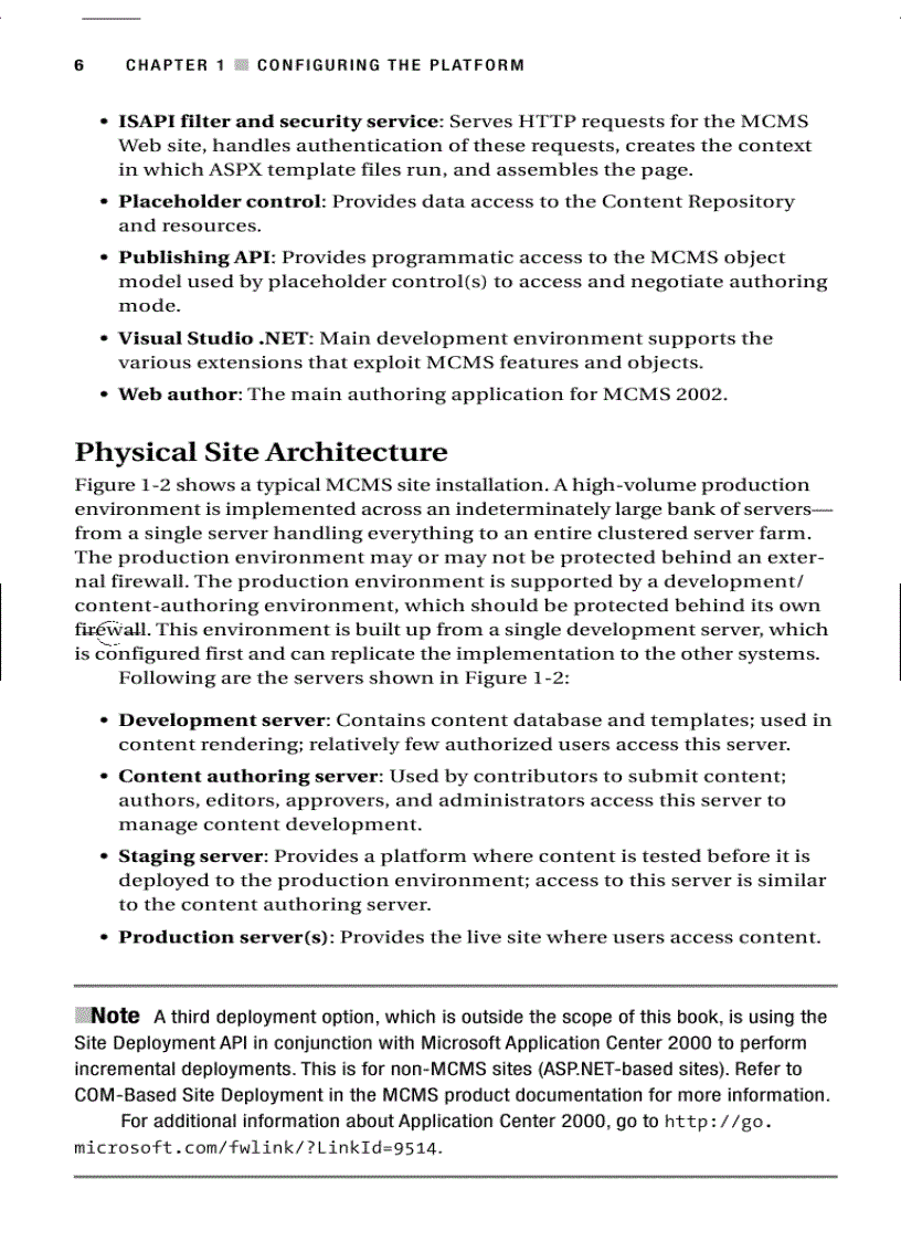 image for page Microsoft Content Management Server Field Guide