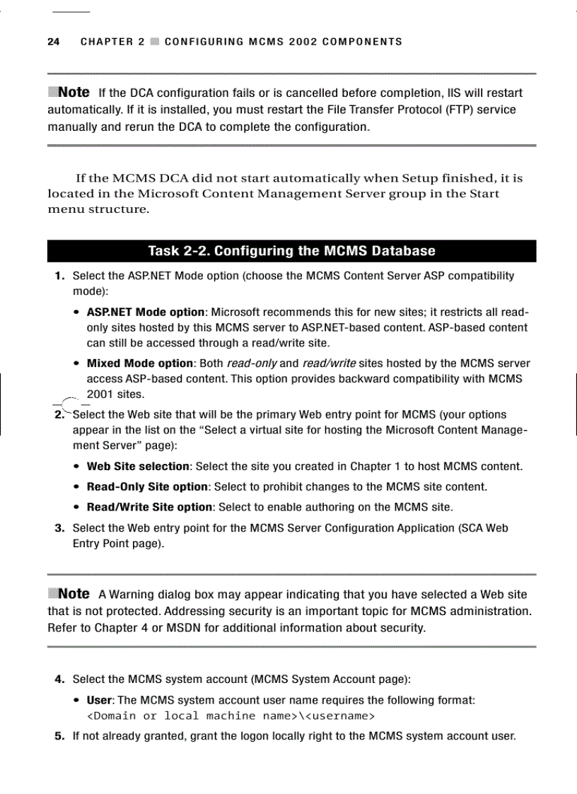image for page Microsoft Content Management Server Field Guide