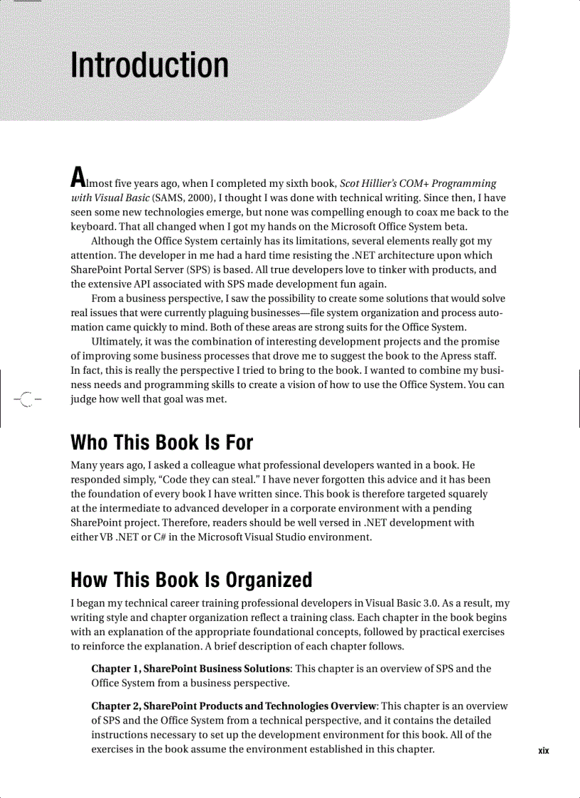 image for page Microsoft SharePoint Building Office 2003 Solutions