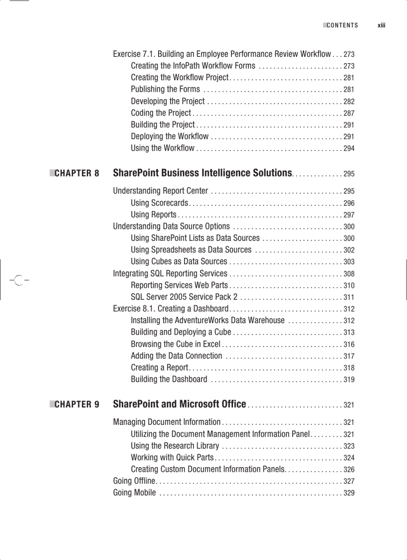 image for page Microsoft SharePoint Building Office 2007 Solutions in C 2005