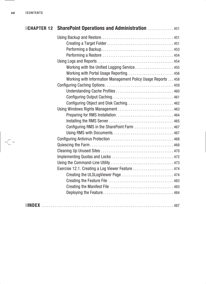 image for page Microsoft SharePoint Building Office 2007 Solutions in C 2005