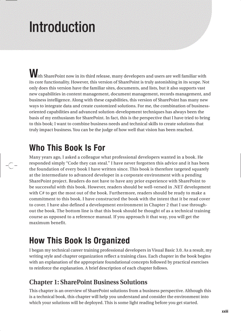 image for page Microsoft SharePoint Building Office 2007 Solutions in C 2005