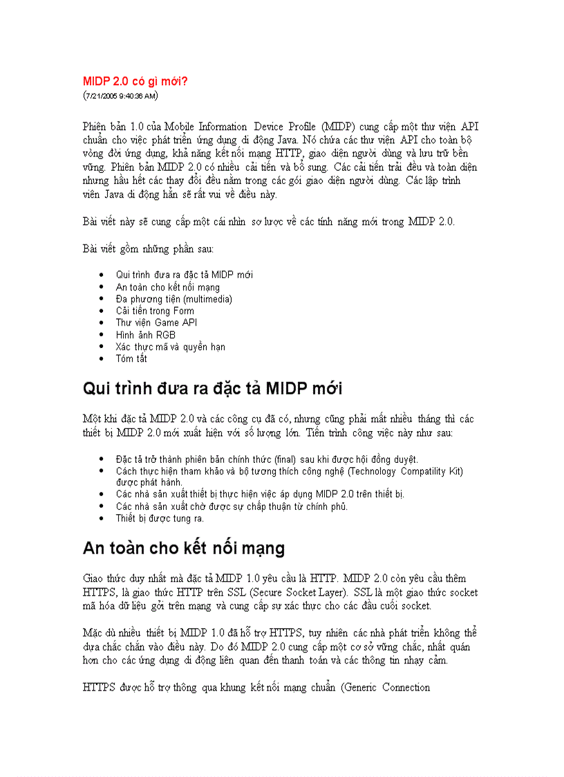 image for page Midp 2 0