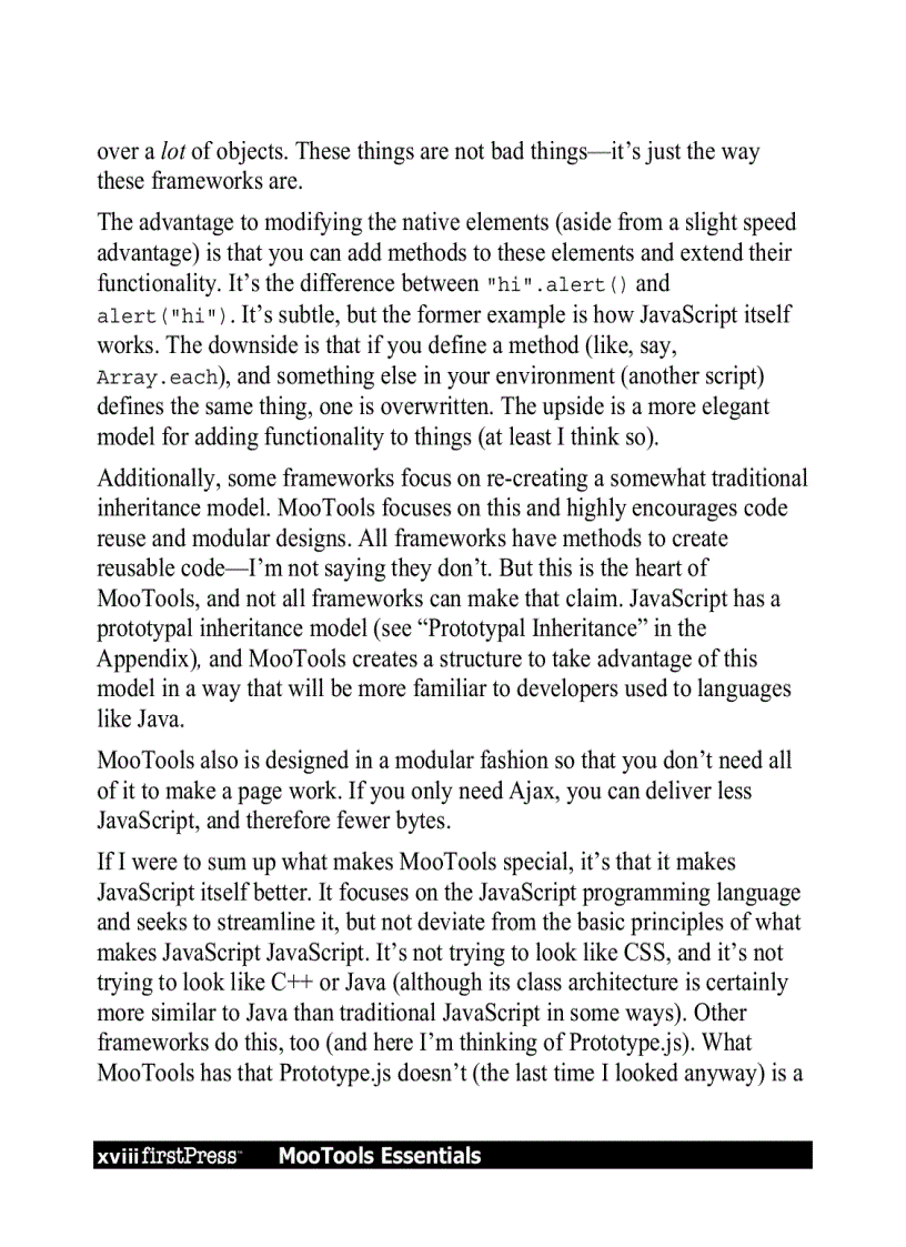 image for page MooTools Essentials The Official MooTools Reference for JavaScript and Ajax Development