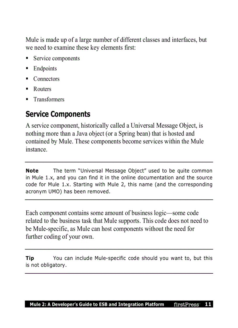image for page Mule 2 A Developer s Guide to ESB and Integration Platform